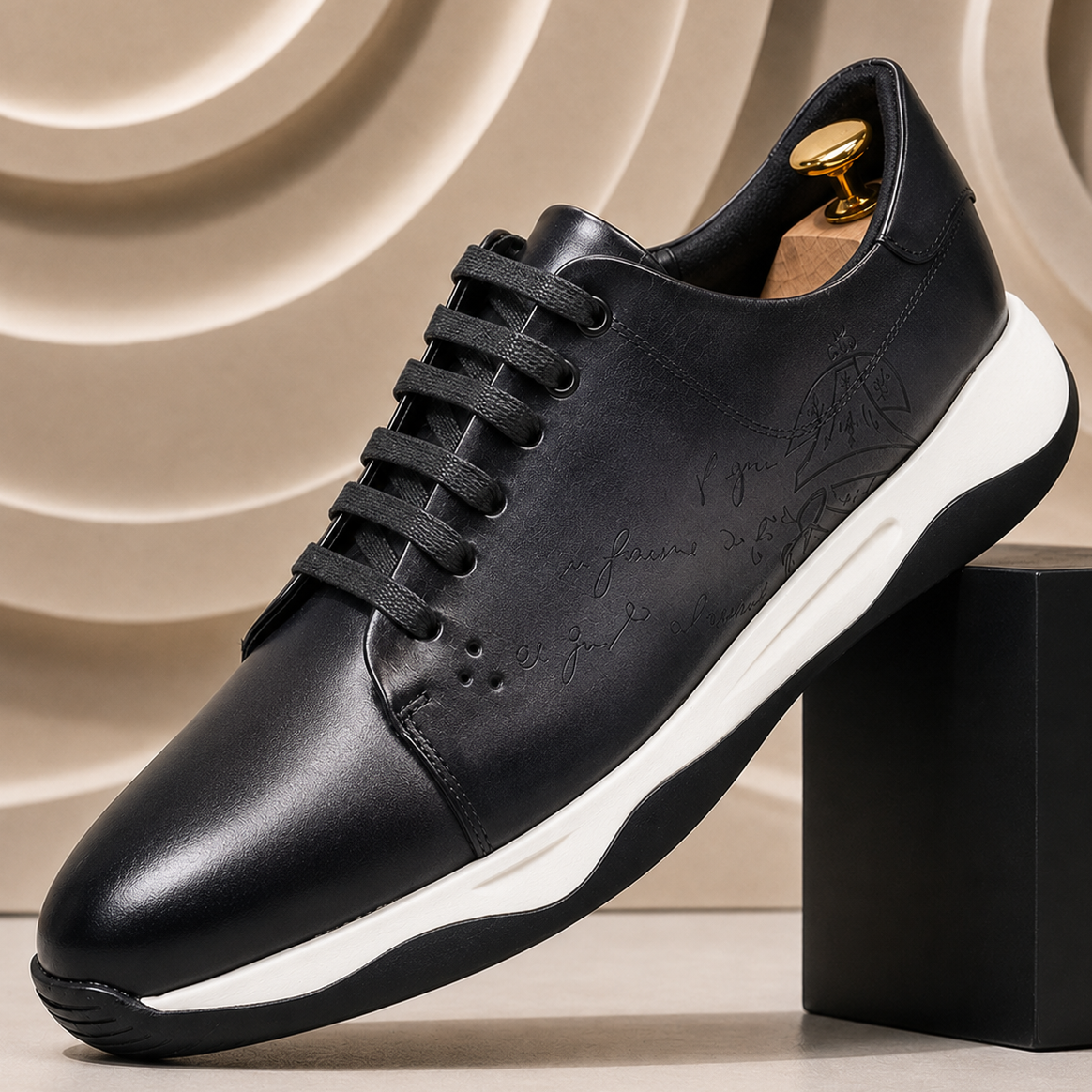 Dravani sneakers i koskinn