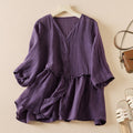 Arla Linen Blouse