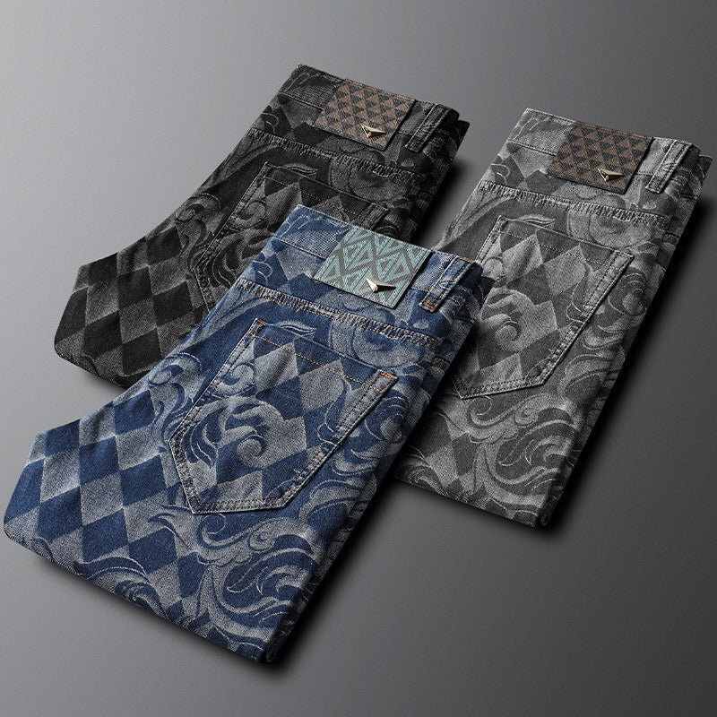 Indigofarbener Denim