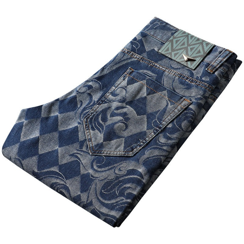 Indigofarbener Denim