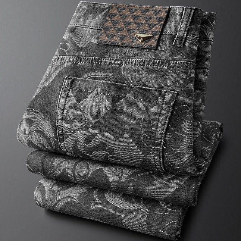 Indigofarbener Denim