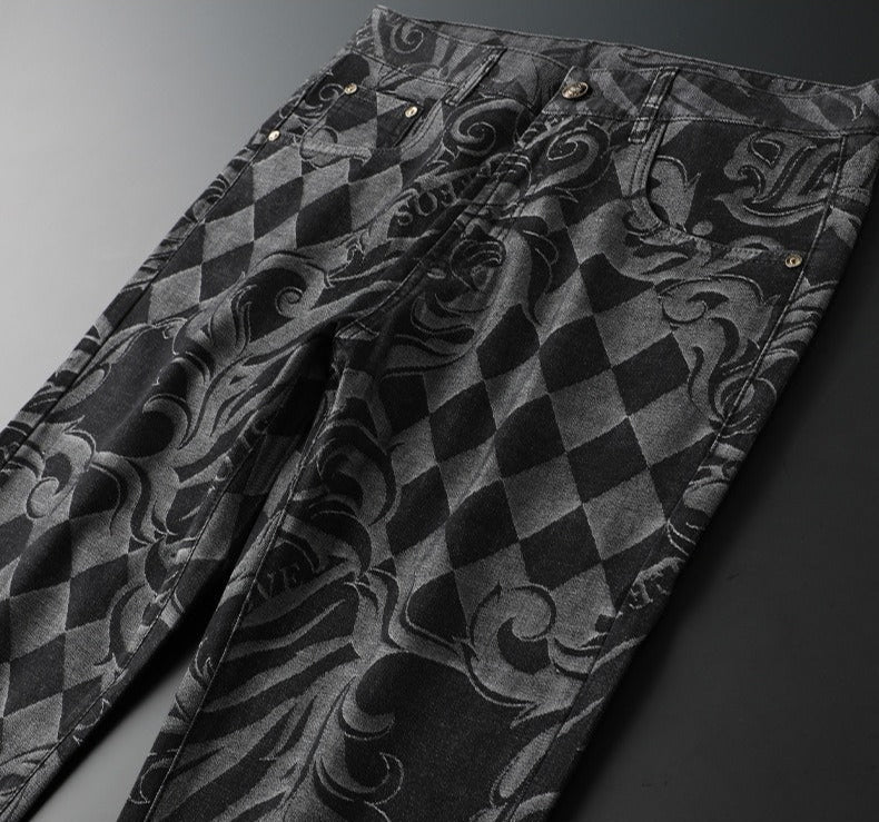 Indigofarbener Denim