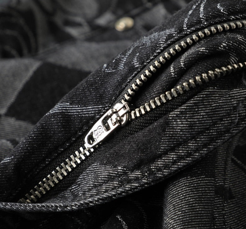 Indigofarbener Denim