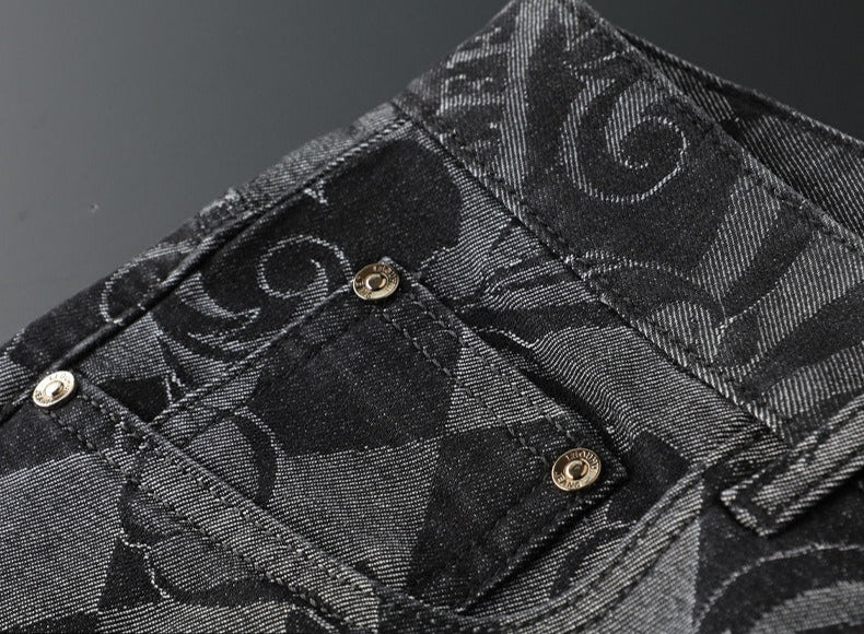 Indigofarbener Denim