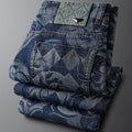 Indigofarbener Denim