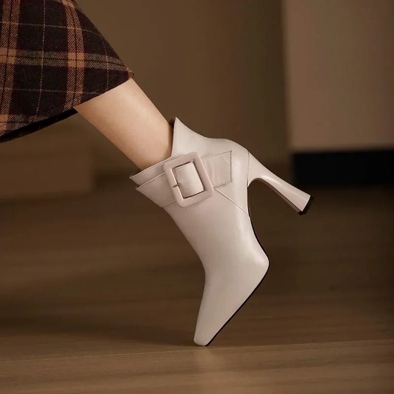 ISABELLA BUCKLE HEELS - ARDEN ROVE