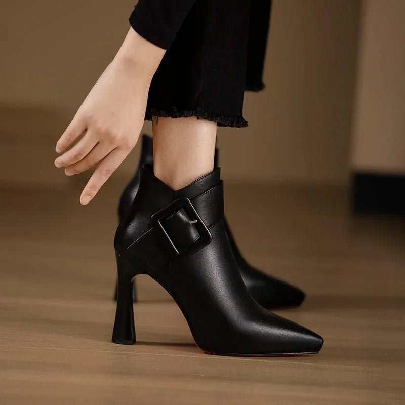 ISABELLA BUCKLE HEELS - ARDEN ROVE