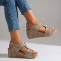 Josie sandalen met studs
