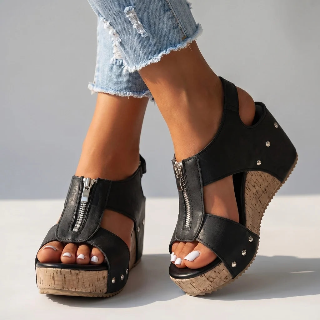 Josie sandalen met studs