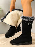 Kaci | Botas de Inverno Quentes com Acabamento em Pelo para Mulher