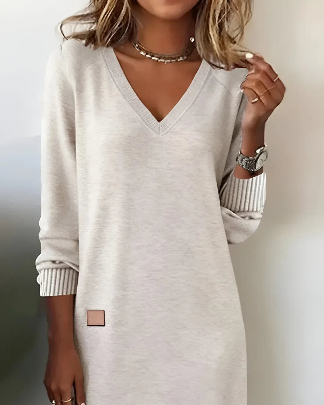 Karis | Women's Long Sleeve Sweater Dress