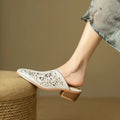 KAYLOR GENUINE LEATHER MULES - ARDEN ROVE