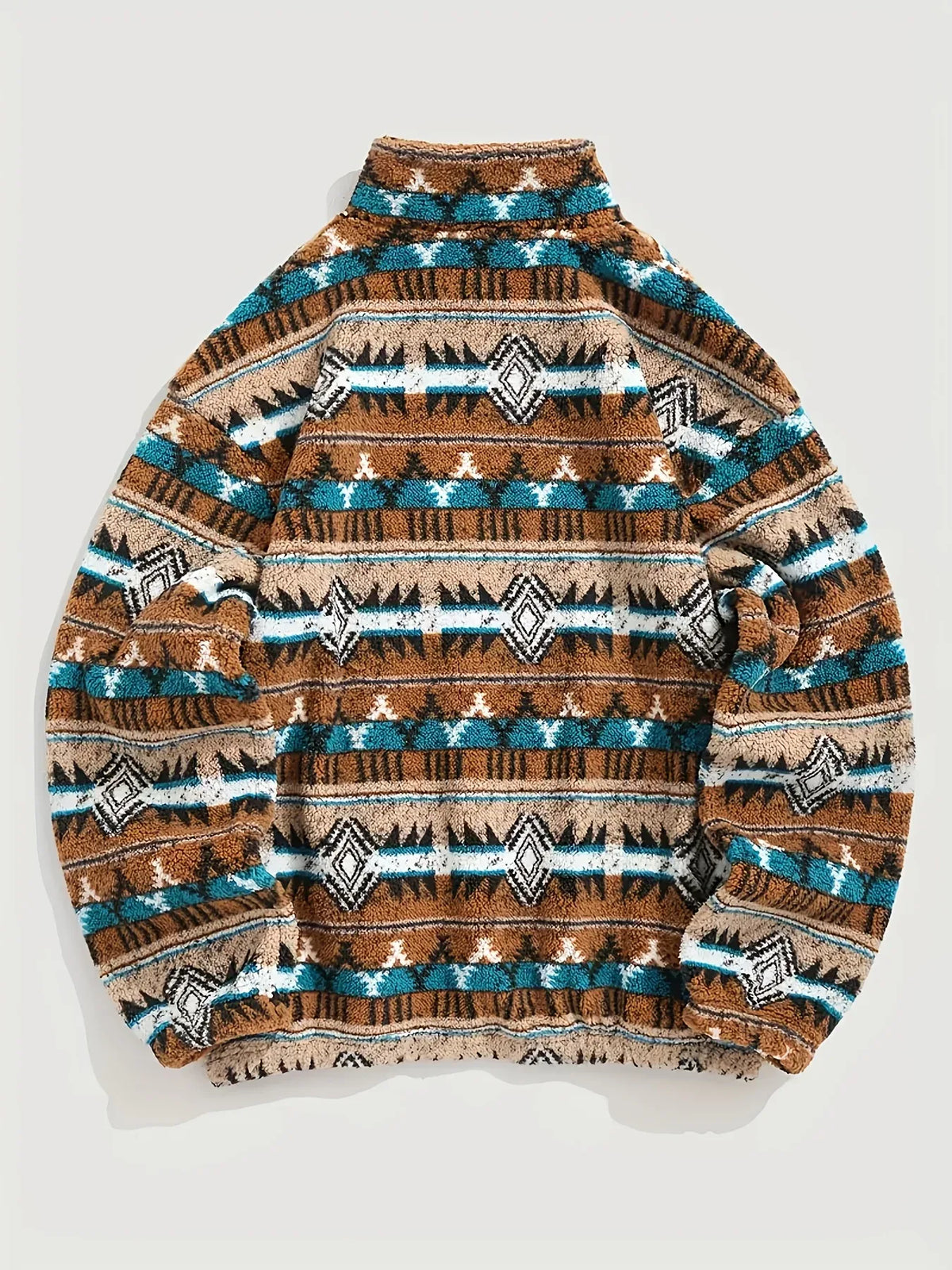 Kodiak | Pull western à col zippé pour homme