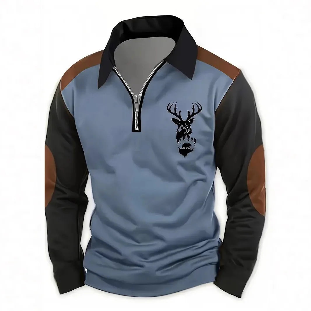 Landry | Men's Western Quarter-Zip Sweater