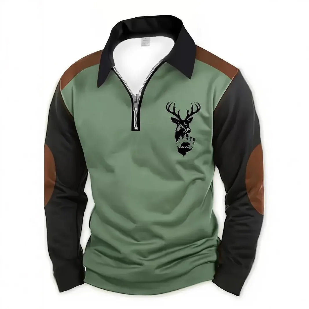 Landry | Men's Western Quarter-Zip Sweater