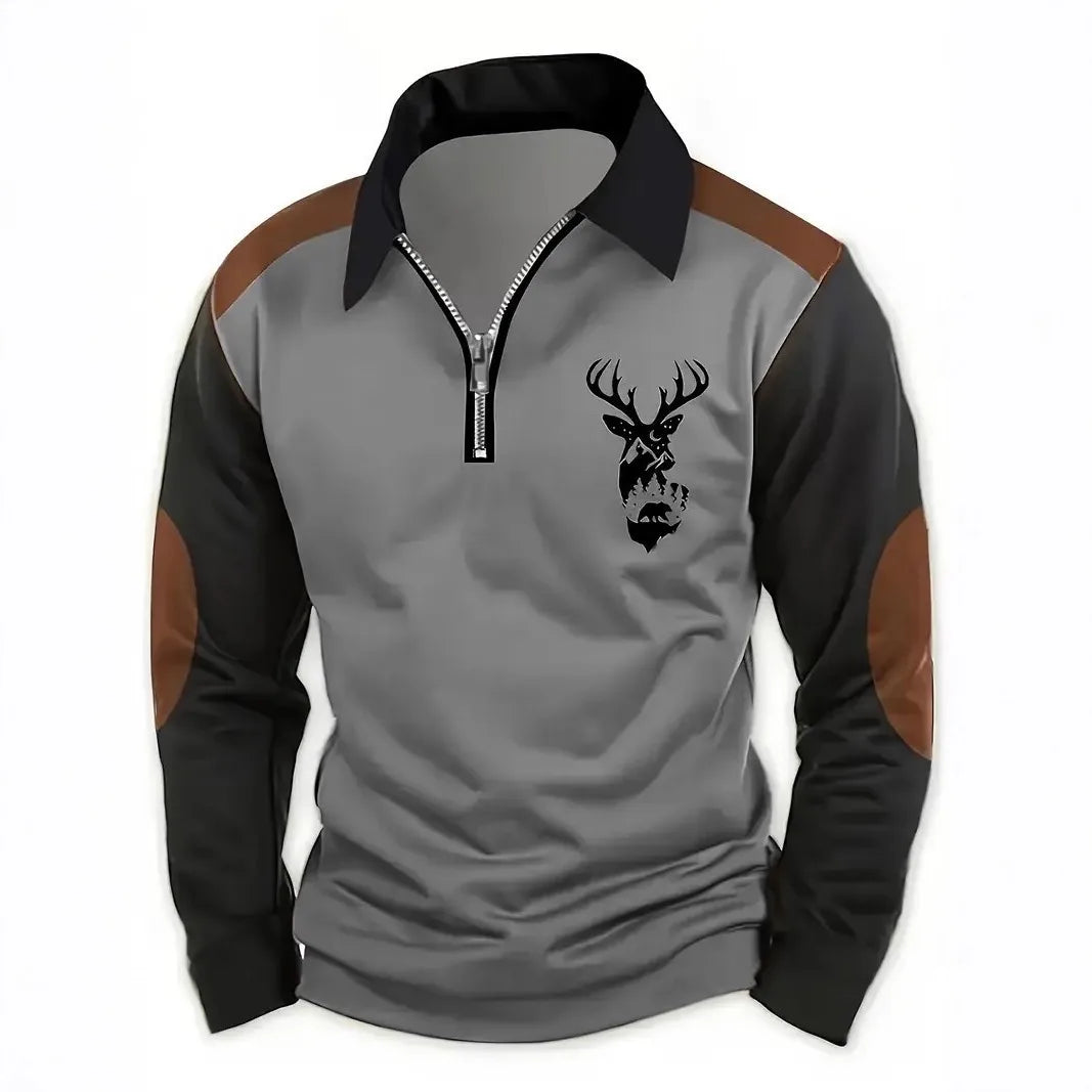 Landry | Men's Western Quarter-Zip Sweater