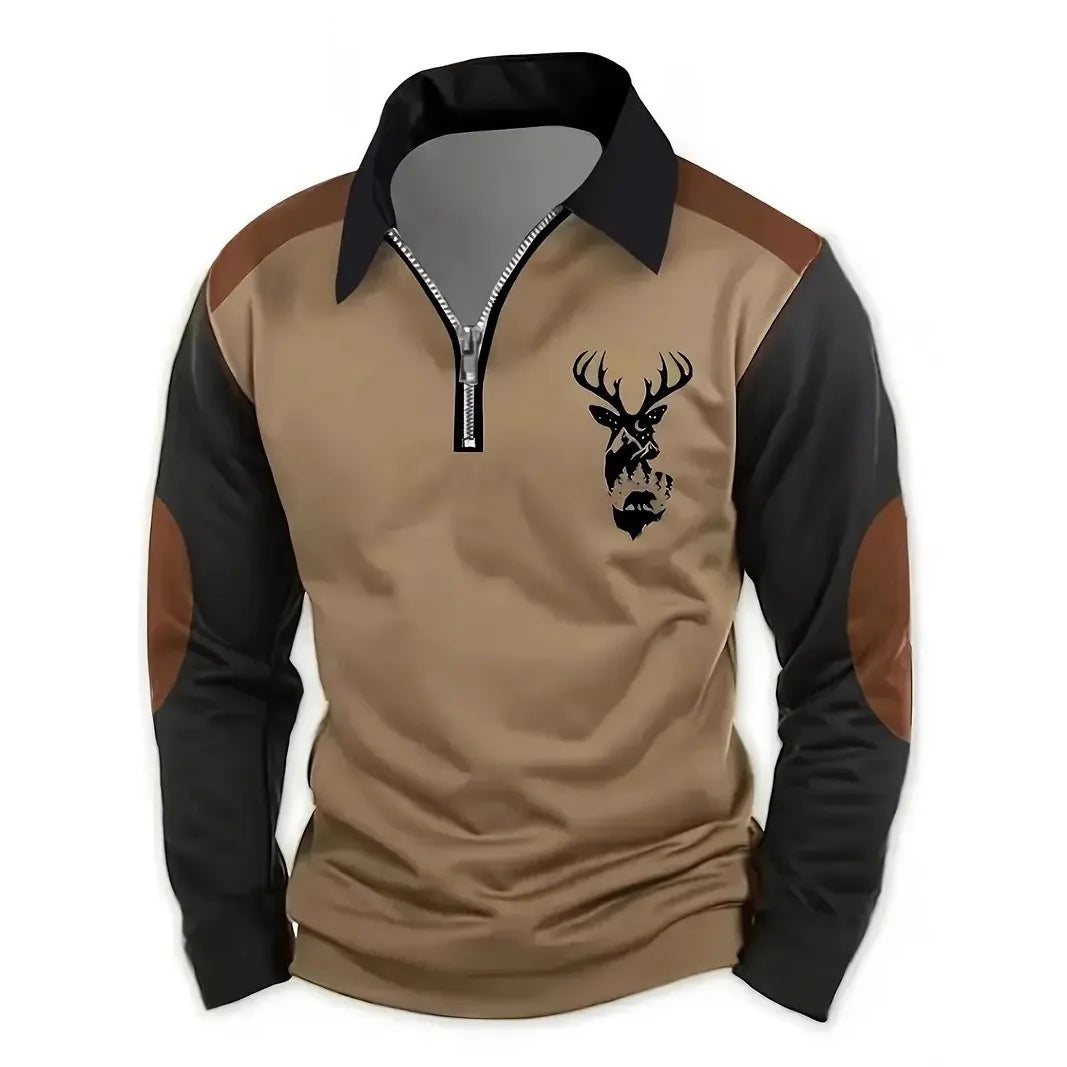 Landry | Men's Western Quarter-Zip Sweater