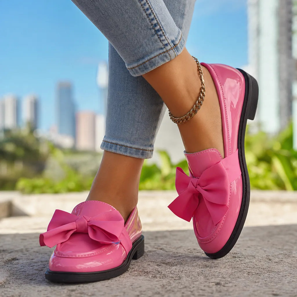 Lawrence | Women's Bow Loafers