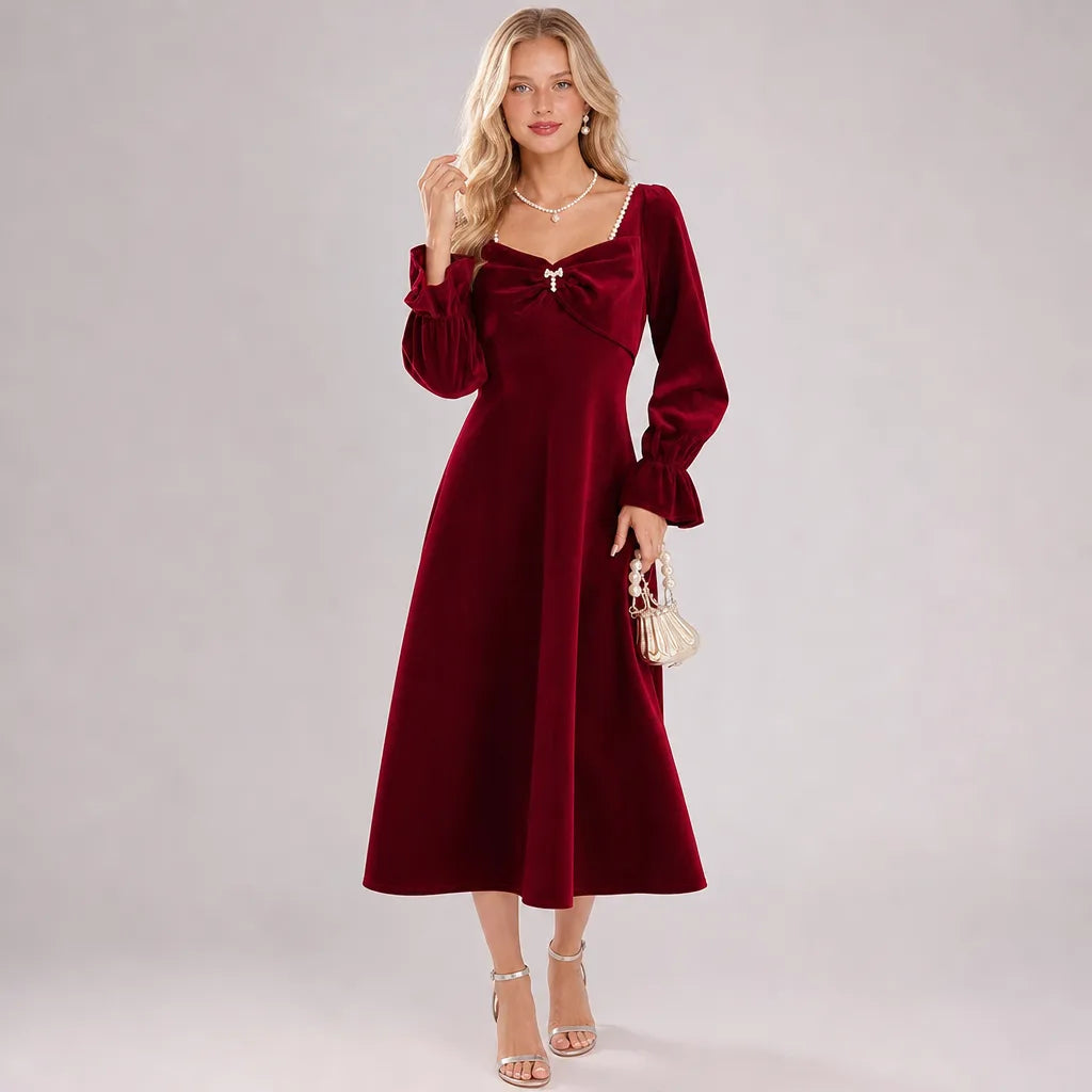 Lila | Elegant julekjole til kvinder