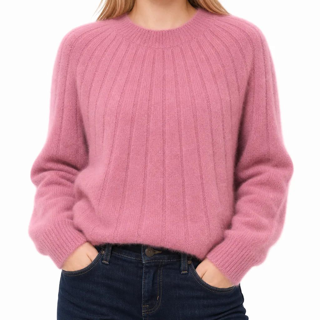 Linnea | Suéter acogedor de punto acanalado para mujer
