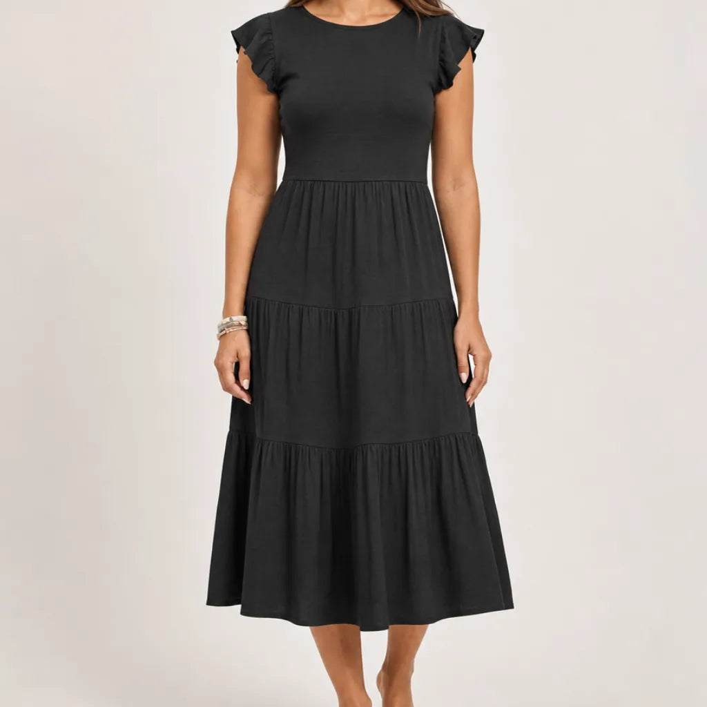 Linnet | Vestido de Mulher Sem Mangas em Camadas