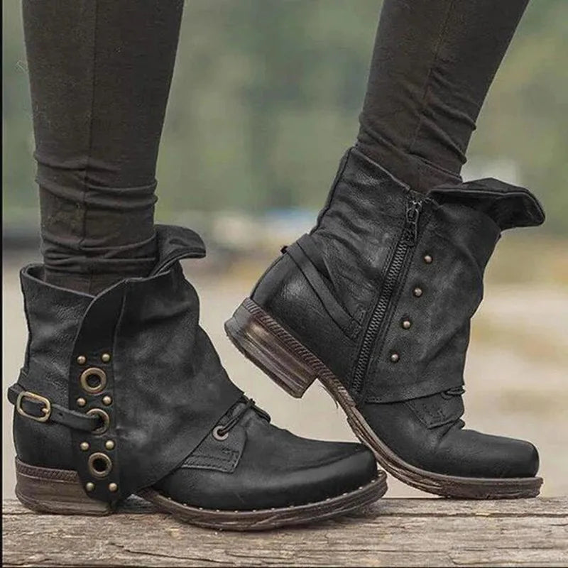 Livia | Botas ortopédicas western para mujer