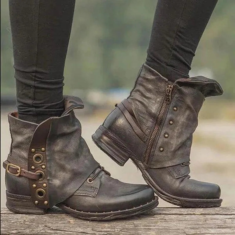 Livia | Botas ortopédicas western para mujer