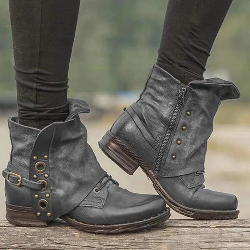 Livia | Botas ortopédicas western para mujer