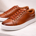 Valor sneakers i äkta läder