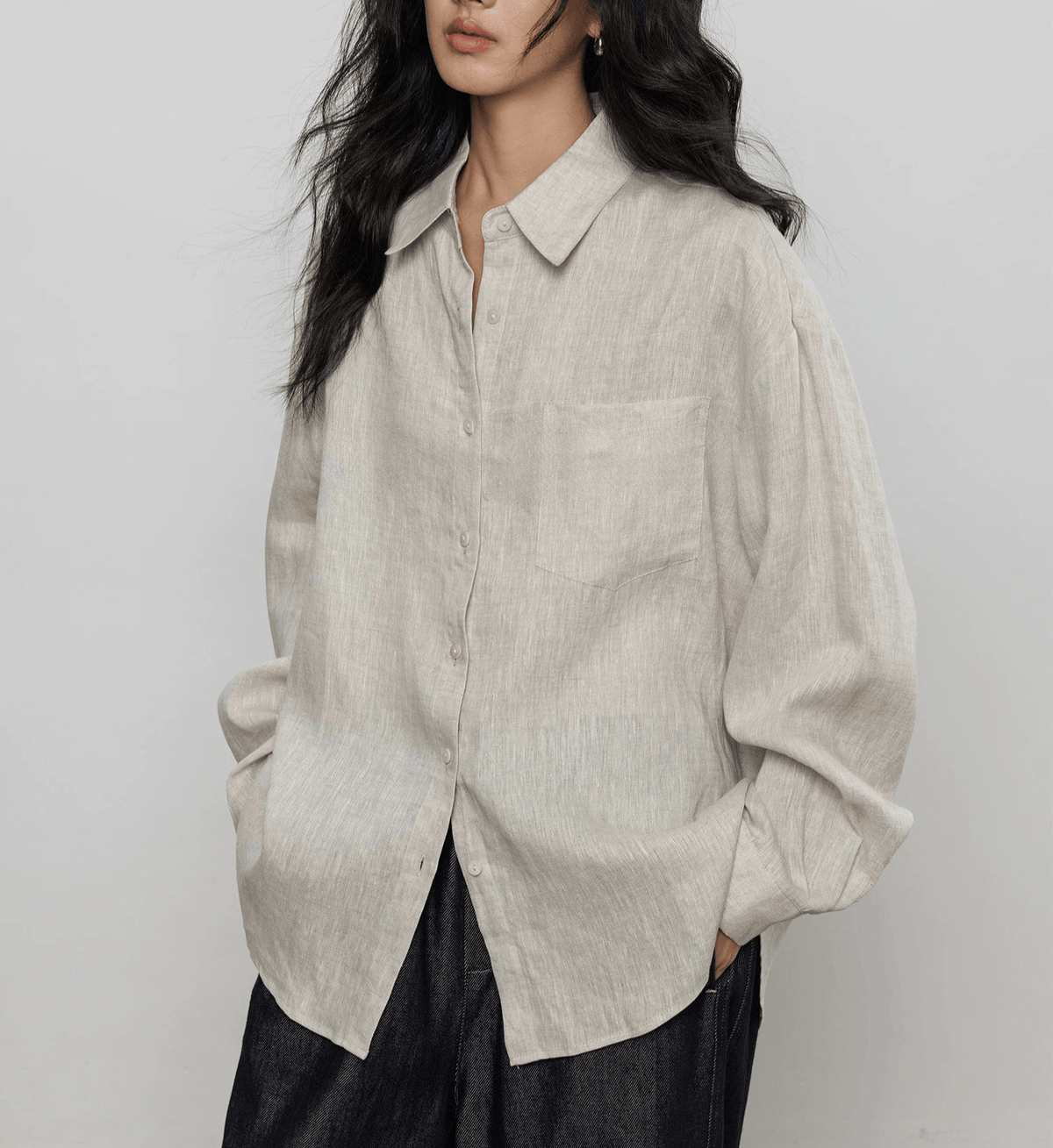 Camicia in lino Maren