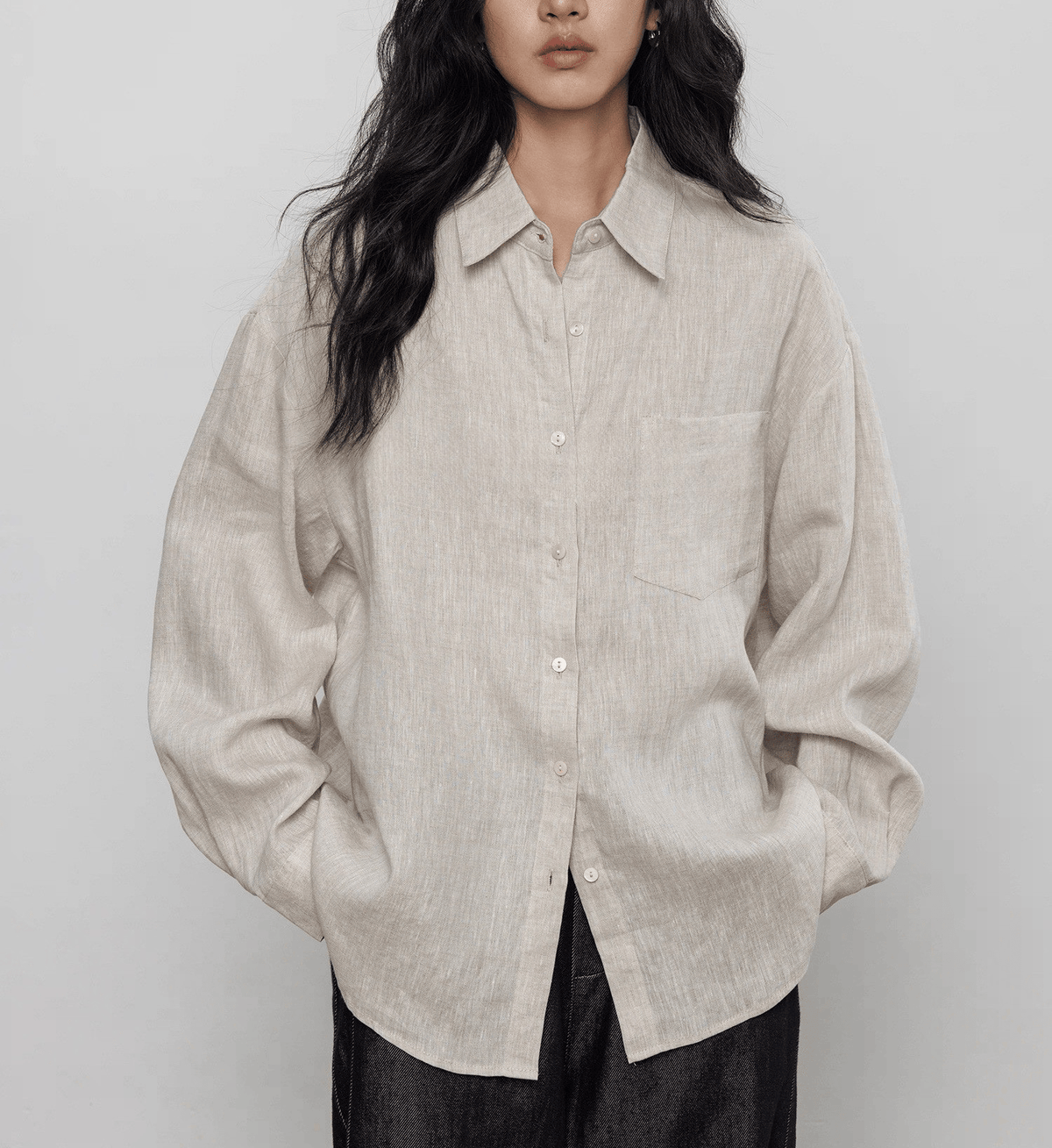 Camicia in lino Maren