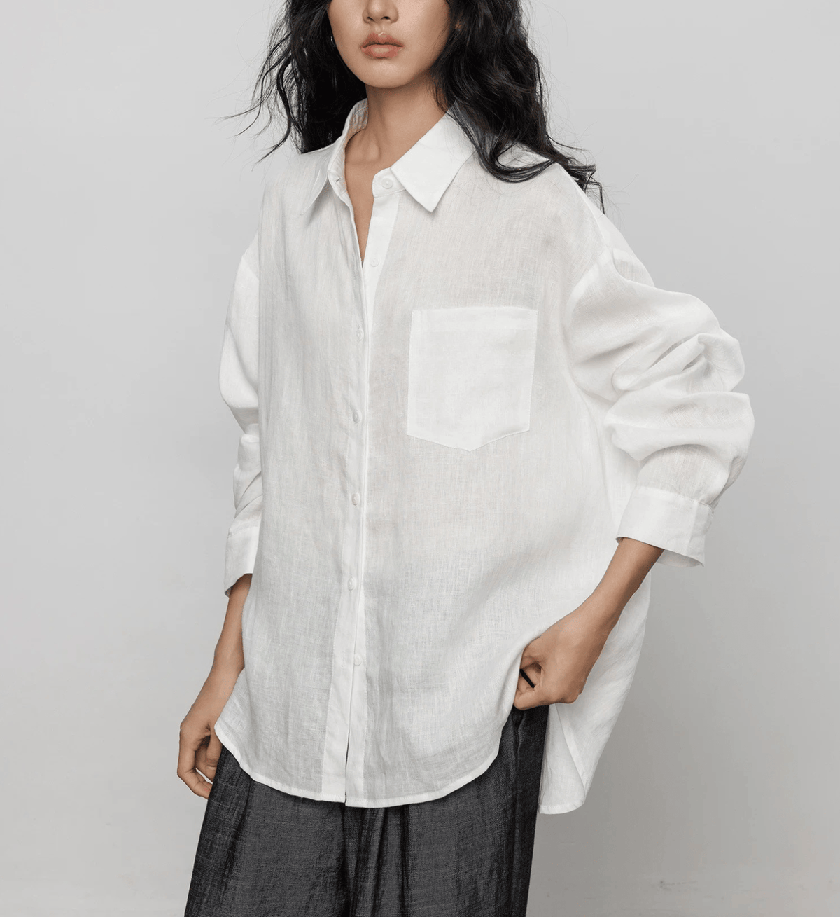 Camicia in lino Maren