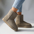 Lucille | Botas de invierno de cuero para mujer