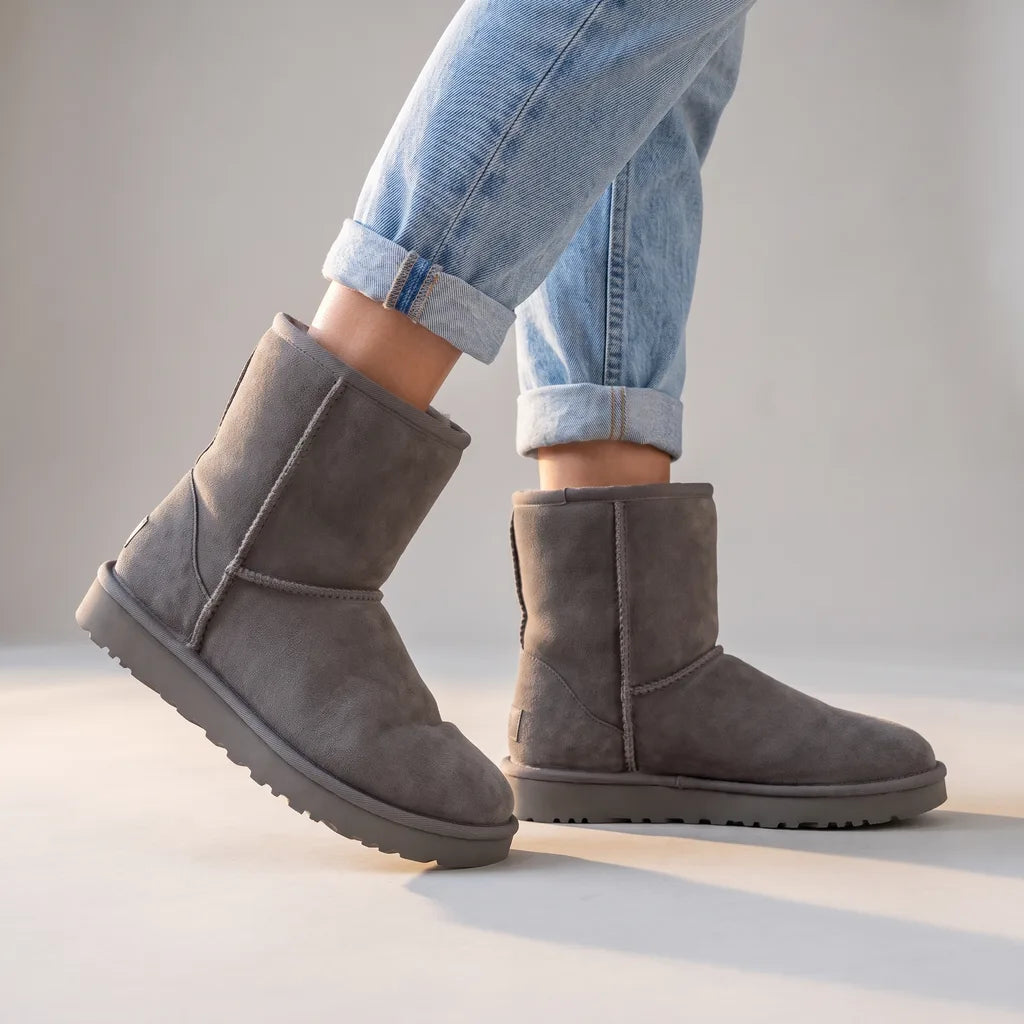Lucille | Botas de invierno de cuero para mujer