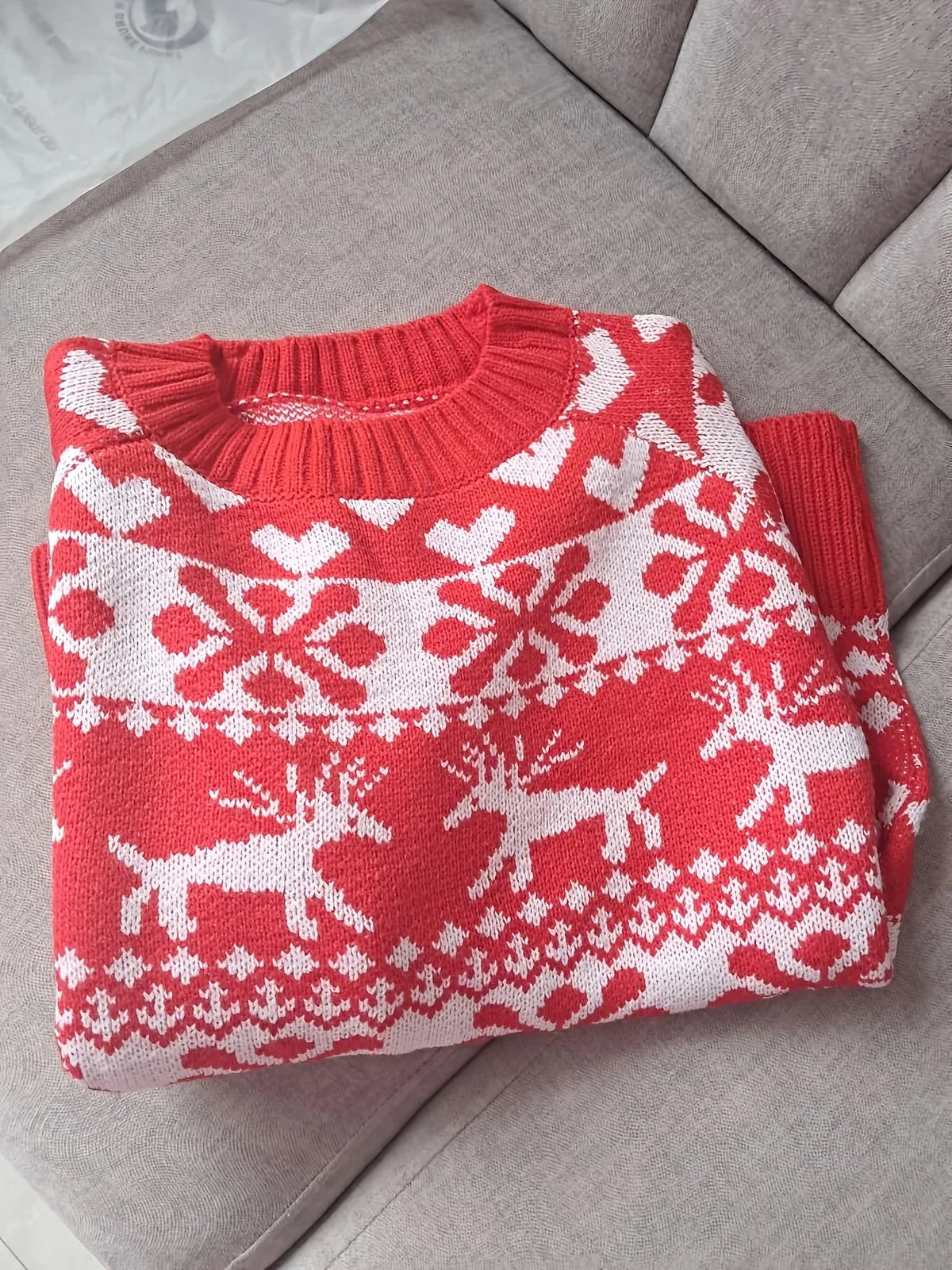 Mabel | Feestelijke Fair Isle-trui voor dames