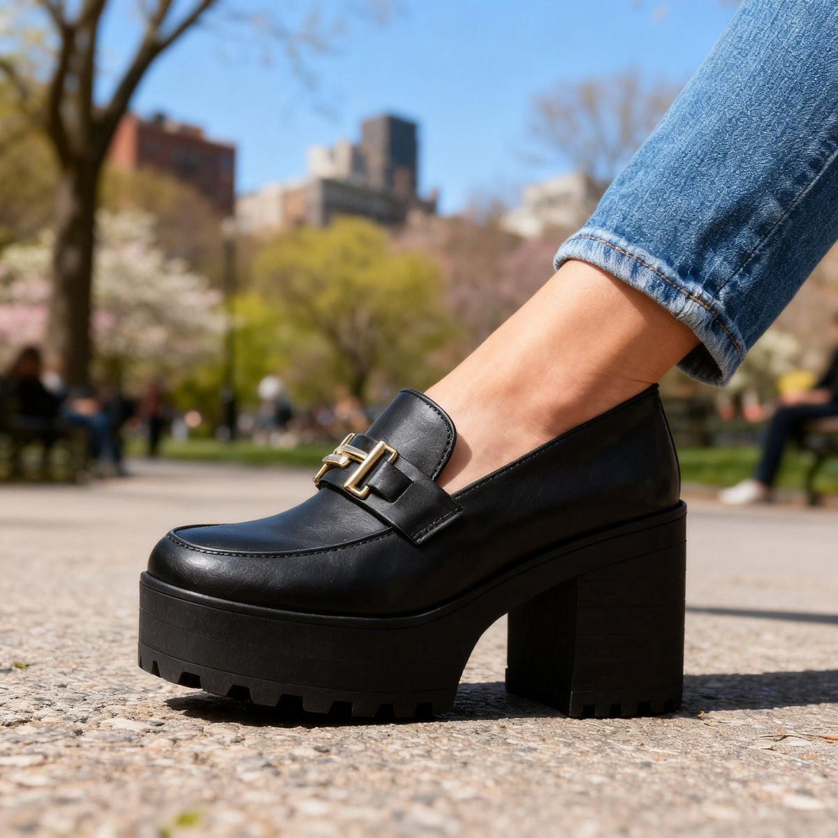 Lindsey | Women's Orthopedic Platform Loafers