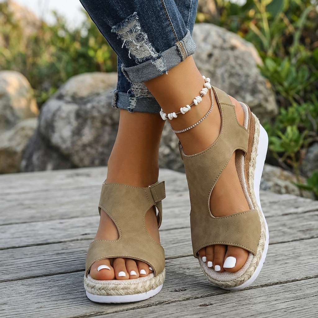Sophia | Orthopädische Keilsandalen für Damen