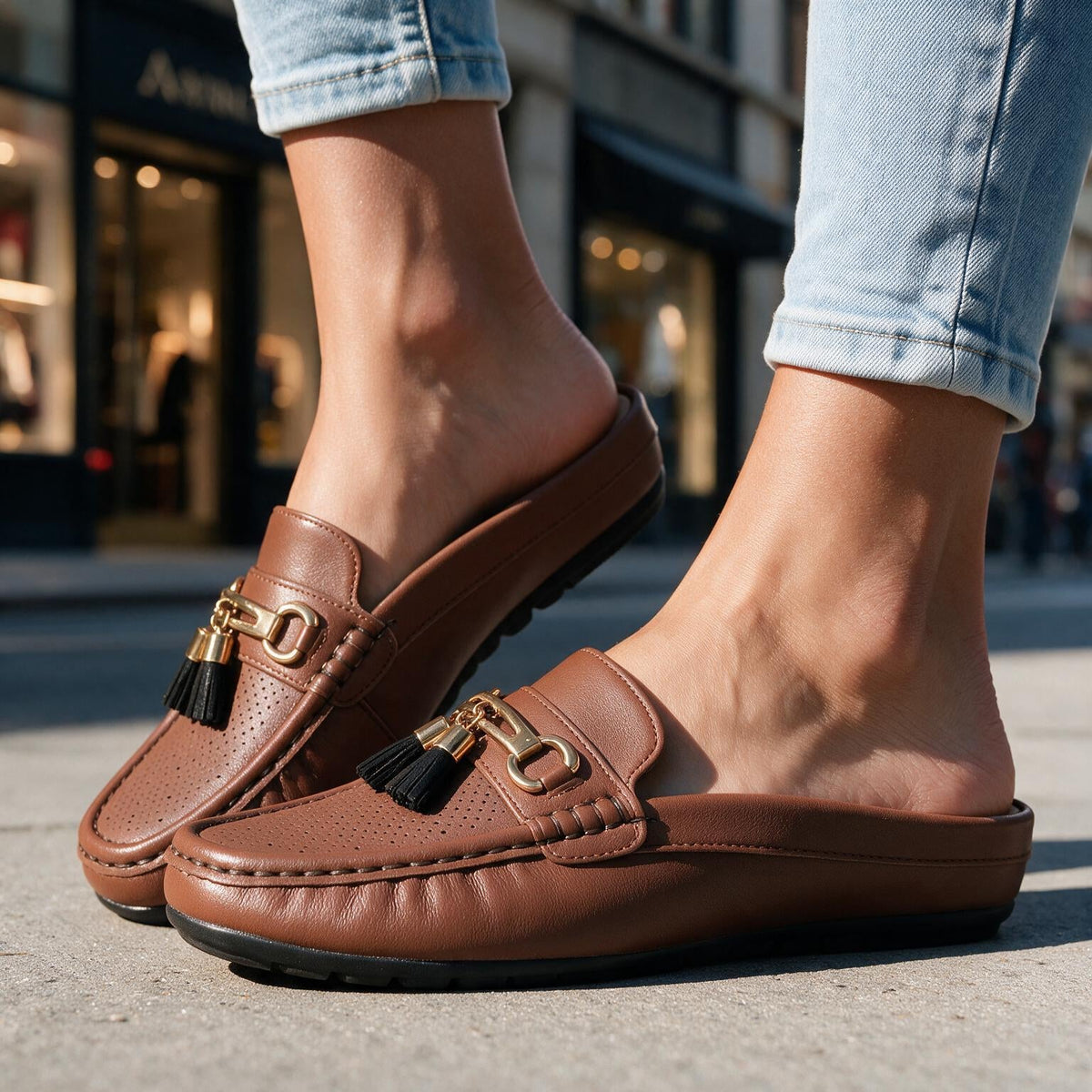 Estella | Mocassins mules pour femme