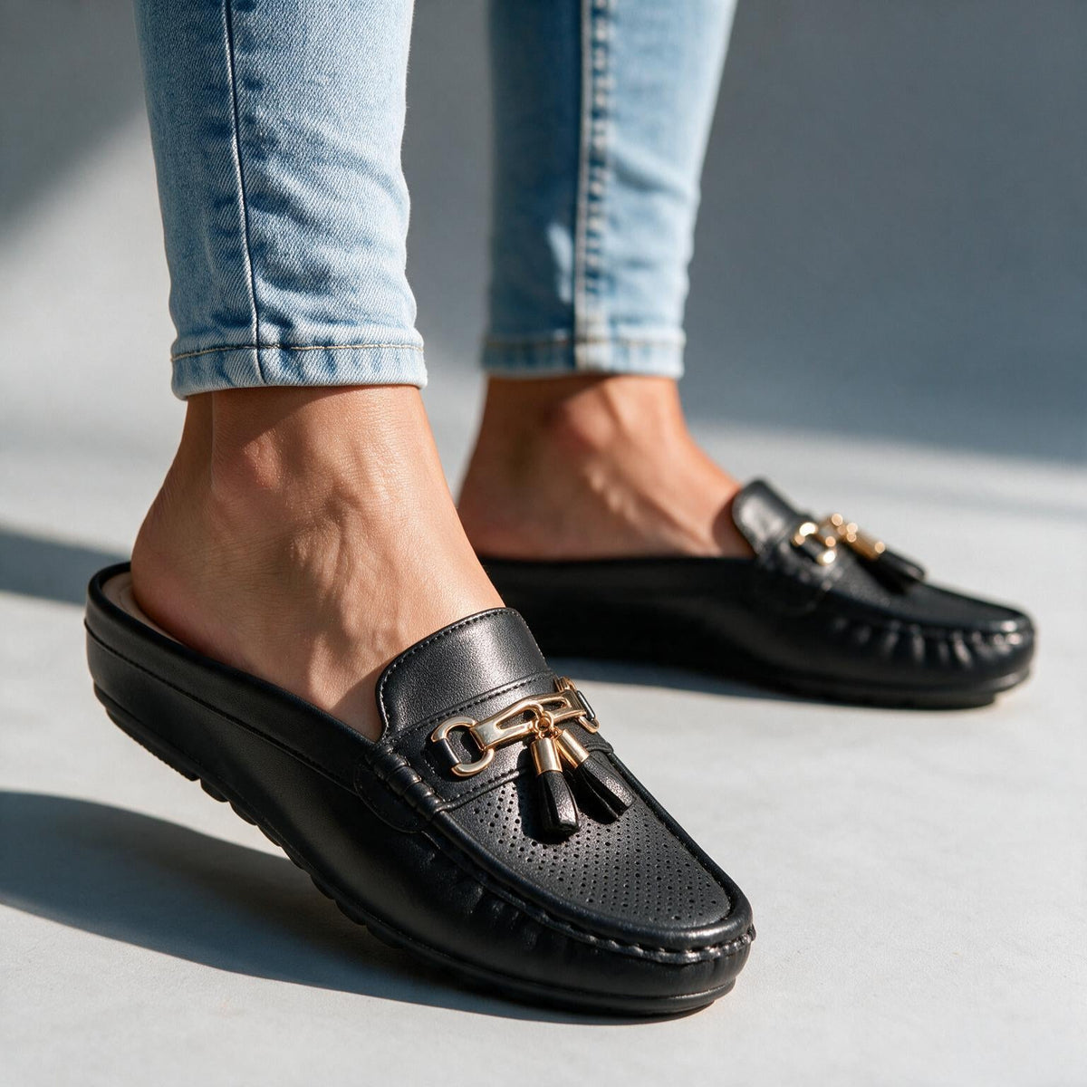 Estella | Mocasines mule para mujer