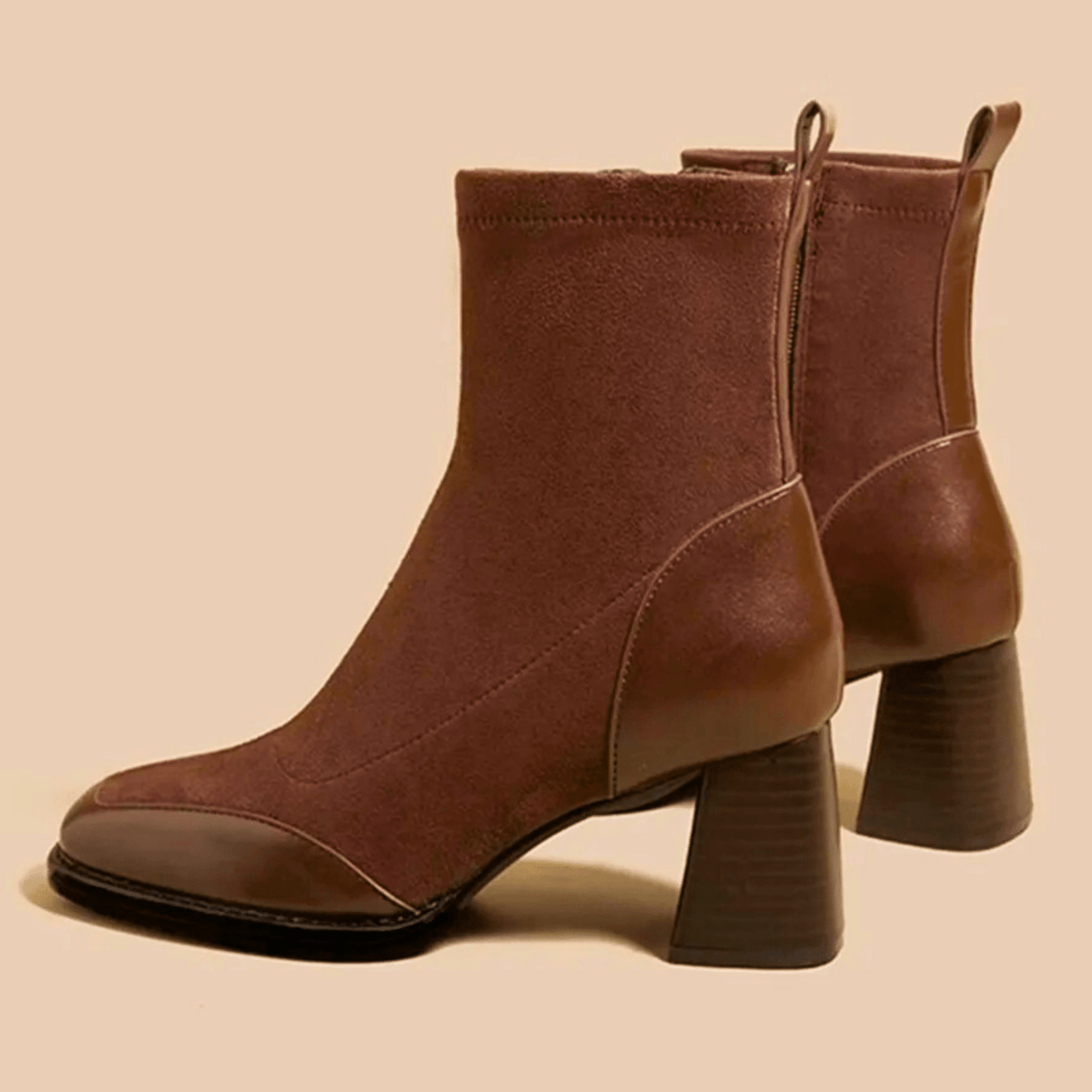 Maison Leather Ankle Boots - ARDEN ROVE