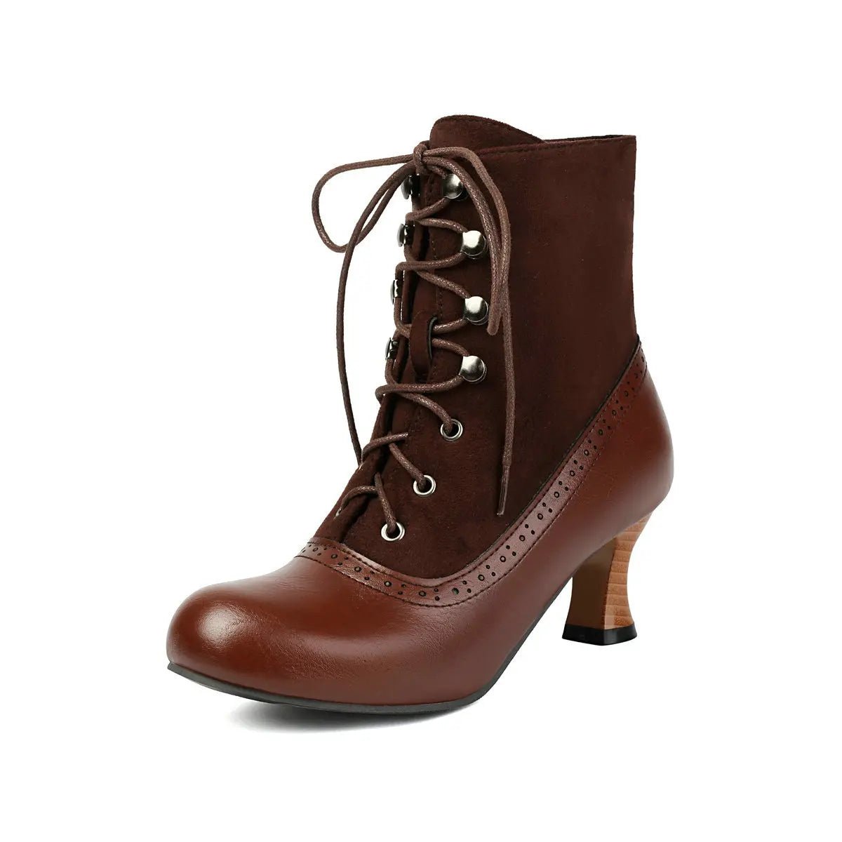 Margaux Victorian Canvas Boot - ARDEN ROVE