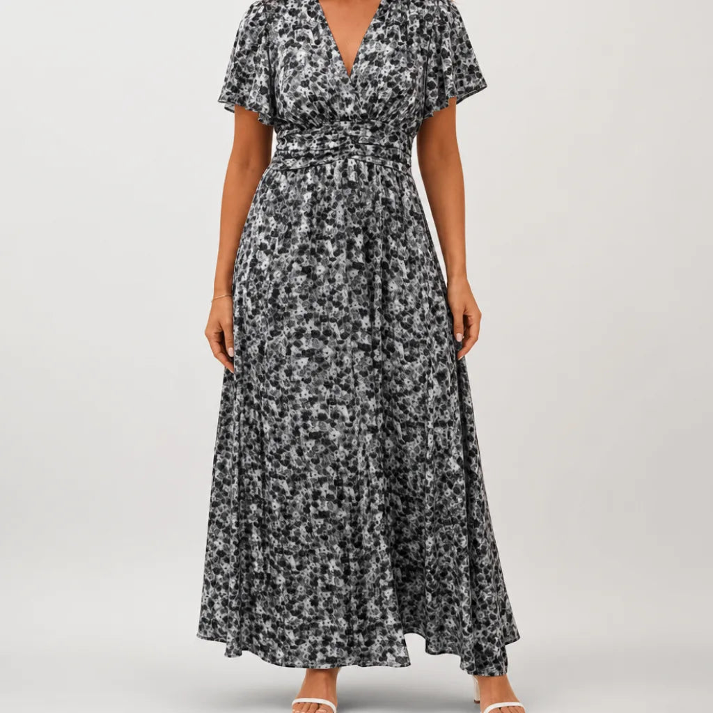 Marguerite | Vestido Maxi Floral Feminino