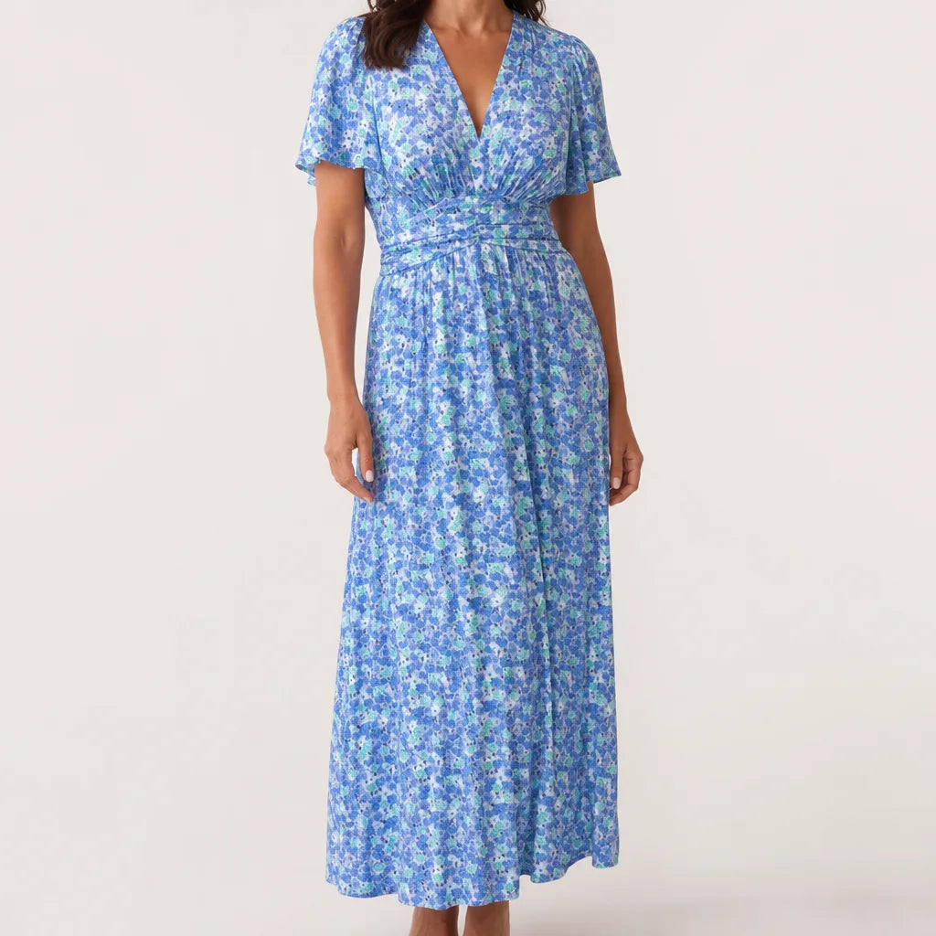 Marguerite | Vestido Maxi Floral Feminino
