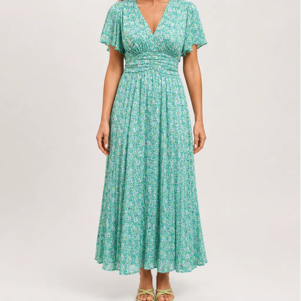 Marguerite | Vestido Maxi Floral Feminino