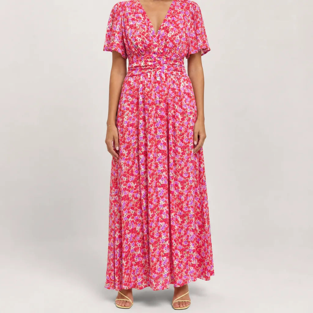 Marguerite | Vestido Maxi Floral Feminino