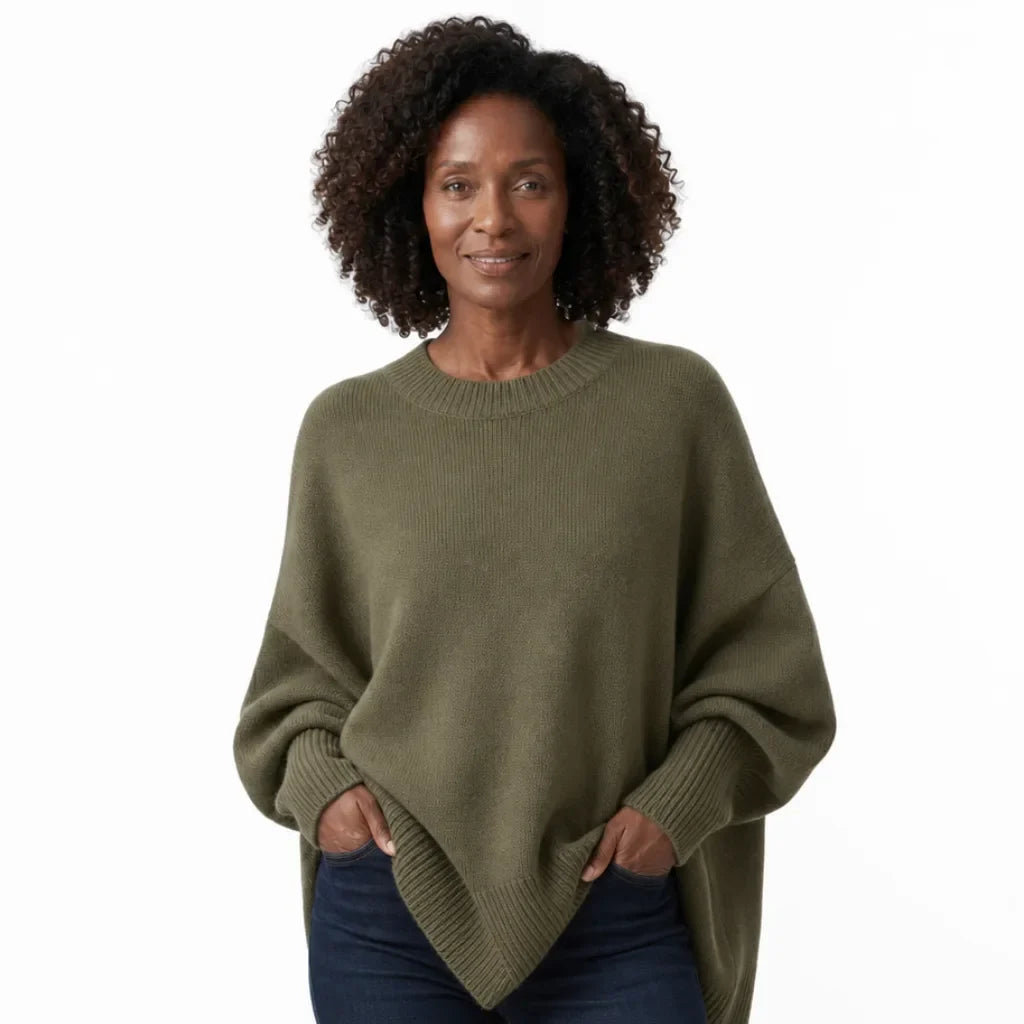 Marguerite | Women's Oversized Crew Sweater