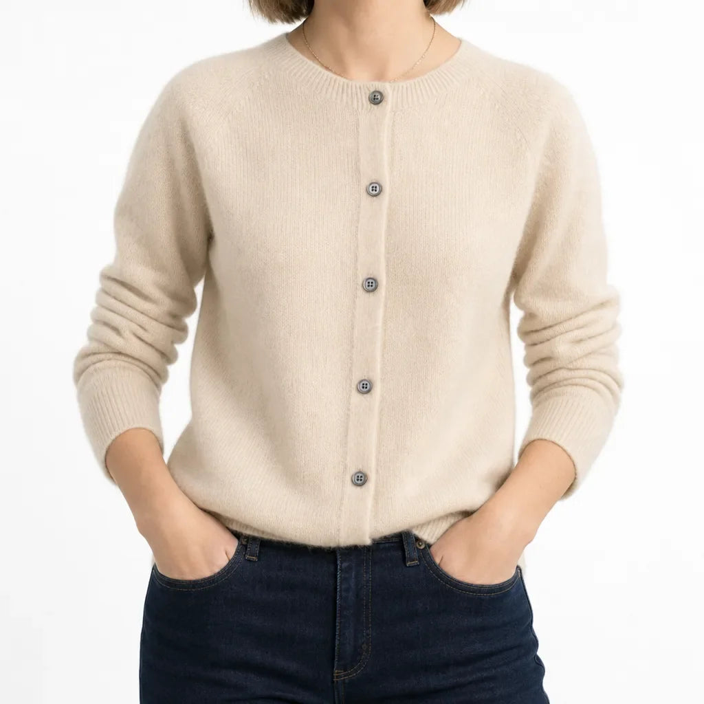 Marianne | Dames gebreid wollen vest