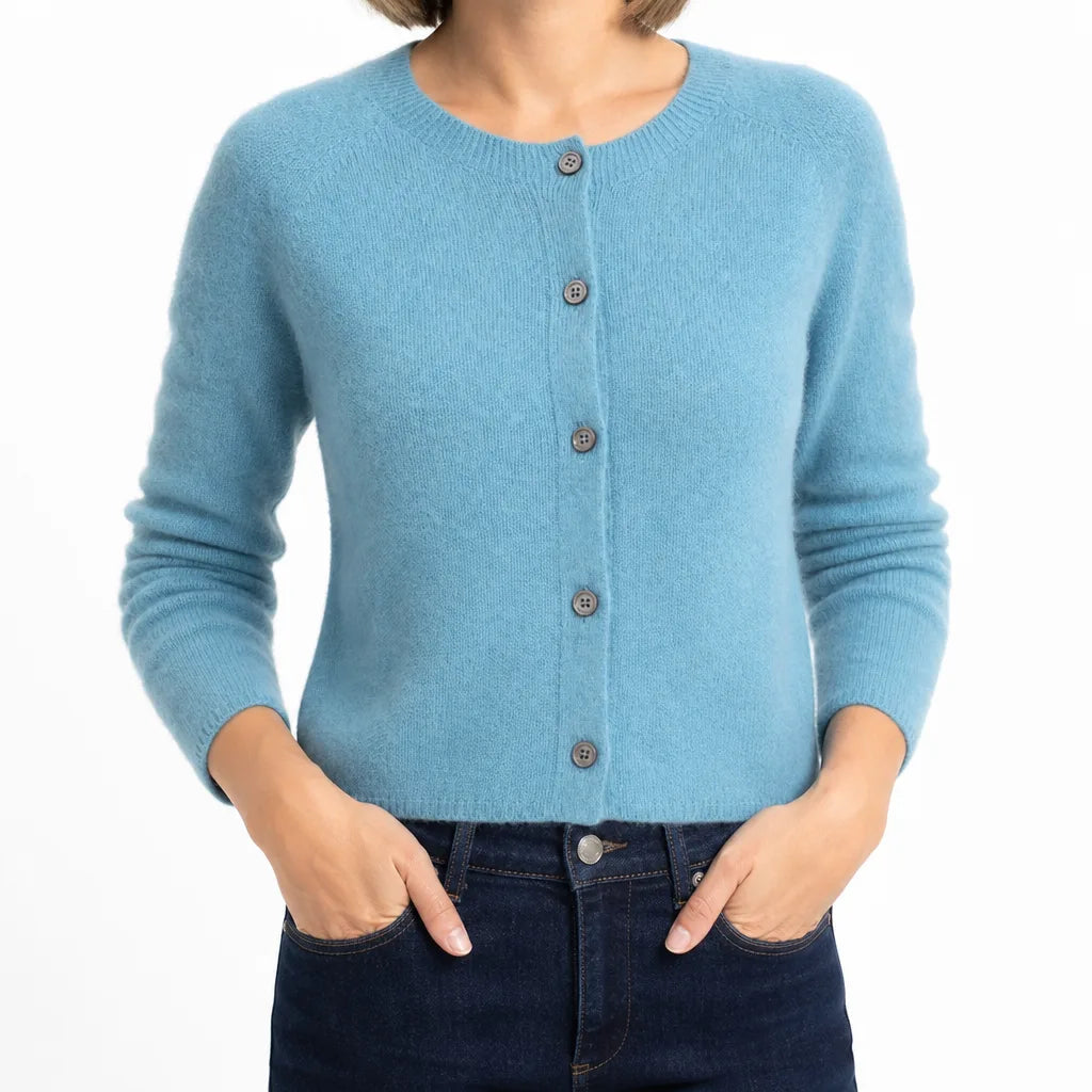 Marianne | Dames gebreid wollen vest