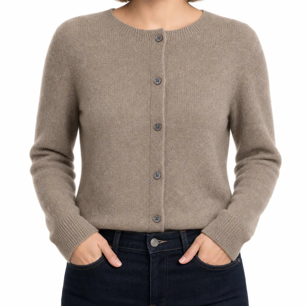 Marianne | Dames gebreid wollen vest
