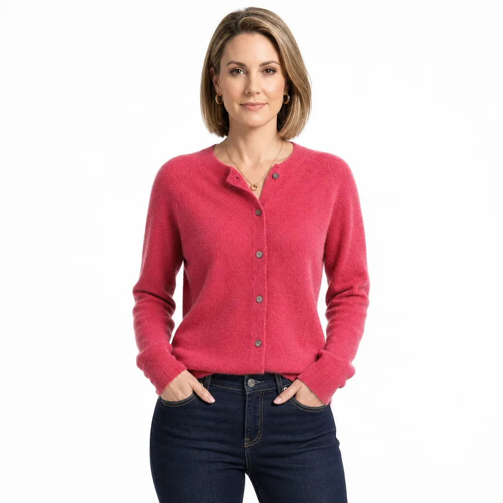 Marianne | Dames gebreid wollen vest